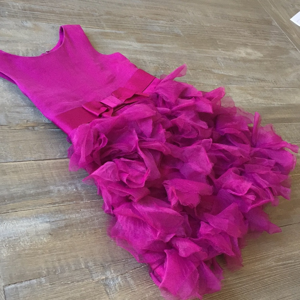 Neumann Marcus Marchesa petal dress